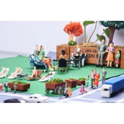 Người mô hình cao 1.8cm tỉ lệ 1/100 VM06-01