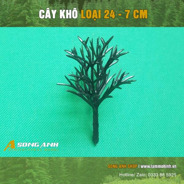 cây khô mẫu 24 - 7 cm