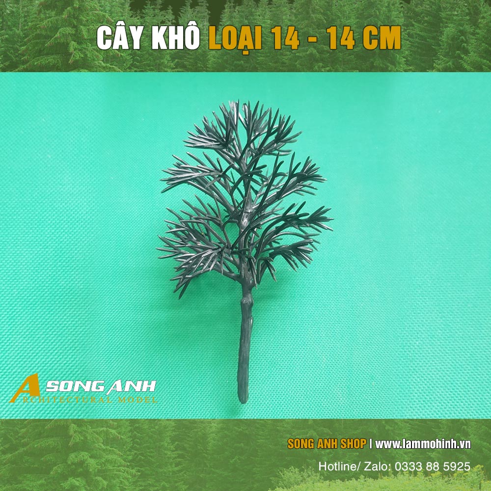 cây khô mẫu 14 - 14 cm