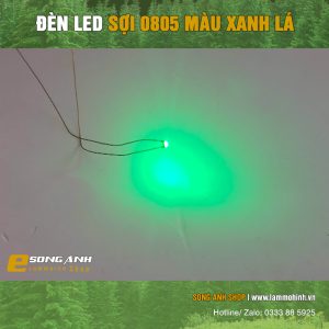 Đèn LED sợi 0805 màu xanh lá