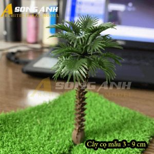 Alternative view of Cây cọ mô hình thân nhựa loại 3 | Nhiều kích thước