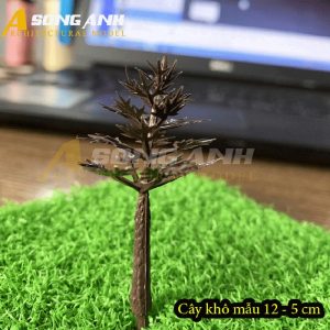 Alternative view of Cây khô mô hình thân nhựa loại 12 | Nhiều kích thước