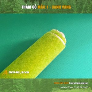 Thảm cỏ mô hình cắt theo hình cho sa bàn - Ảnh 6