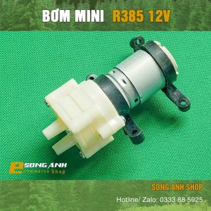 Máy bơm mini R385 12V