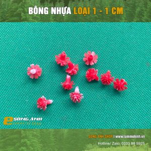 Alternative view of Bông nhựa mô hình loại 1 | Hoa nhựa mini trang trí tiểu cảnh