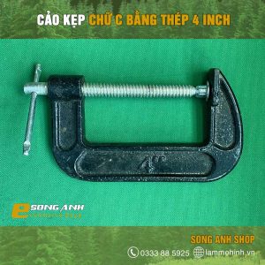Cảo kẹp chữ C bằng thép