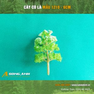 Cây mô hình có lá mẫu 1210