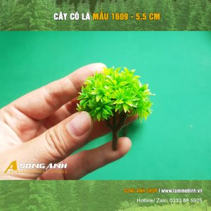 Alternative view of Cây mô hình có lá mẫu 1609