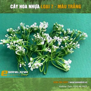 Cây hoa nhựa loại 7