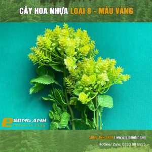 Cây hoa nhựa loại 8