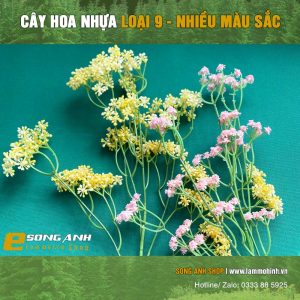 Cây hoa nhựa loại 9