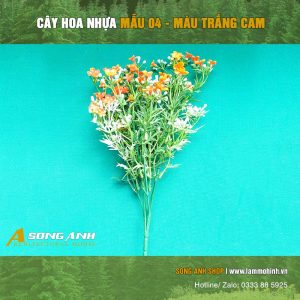 Cây hoa nhựa loại 4