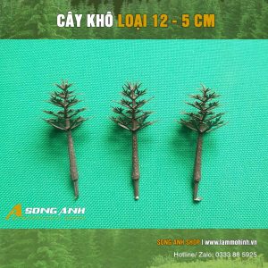 Cây khô mô hình thân nhựa loại 12 | Nhiều kích thước - Ảnh 4