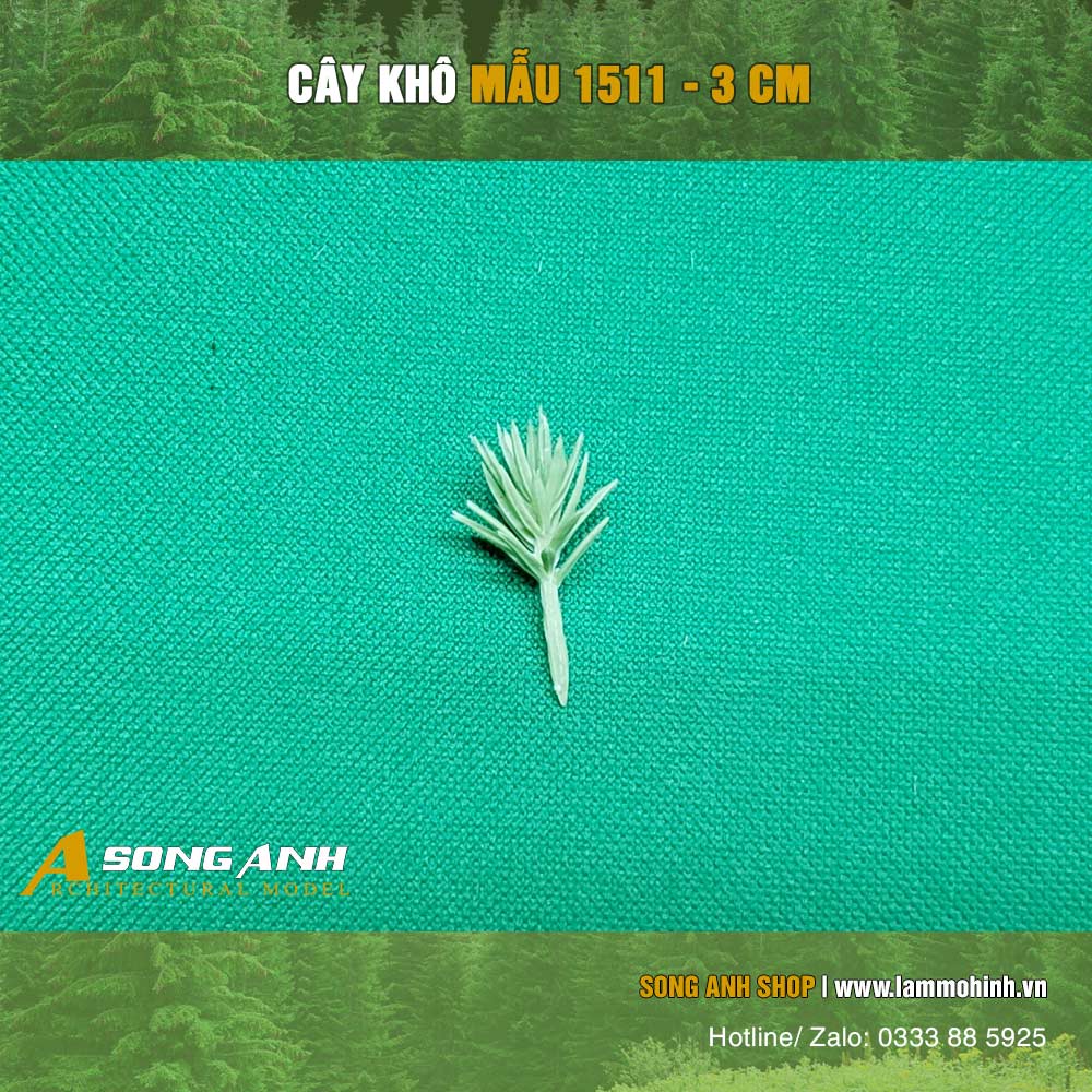 cây khô mẫu 1511 - 3 cm