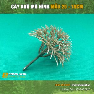 Cây khô mô hình thân nhựa loại 20