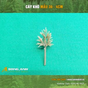 Cây khô mô hình thân nhựa loại 36
