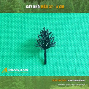 Cây khô mô hình thân nhựa loại 37