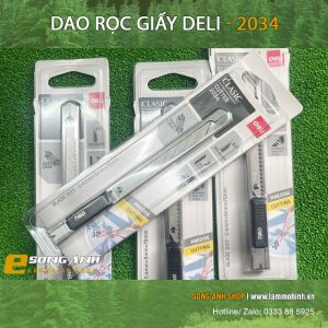 Dao rọc giấy Deli 2034
