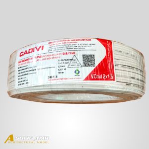 Dây điện đôi mềm CADIVI lõi 1.5