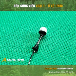 Alternative view of Đèn công viên mô hình 1 bóng loại 1.1 | Nhiều tỉ lệ