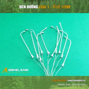 Alternative view of Đèn đường mô hình 1 bóng loại 1.1 | Nhiều tỉ lệ