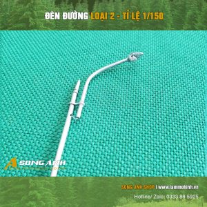 Alternative view of Đèn đường mô hình 1 bóng loại 2.1 | Mẫu đẹp