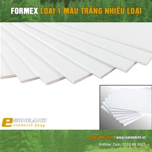 Alternative view of Formex trắng loại 1 | Nhiều kích cỡ sử dụng | Giá tốt