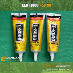 Alternative view of Keo T8000 | Keo dán trong suốt đa dụng