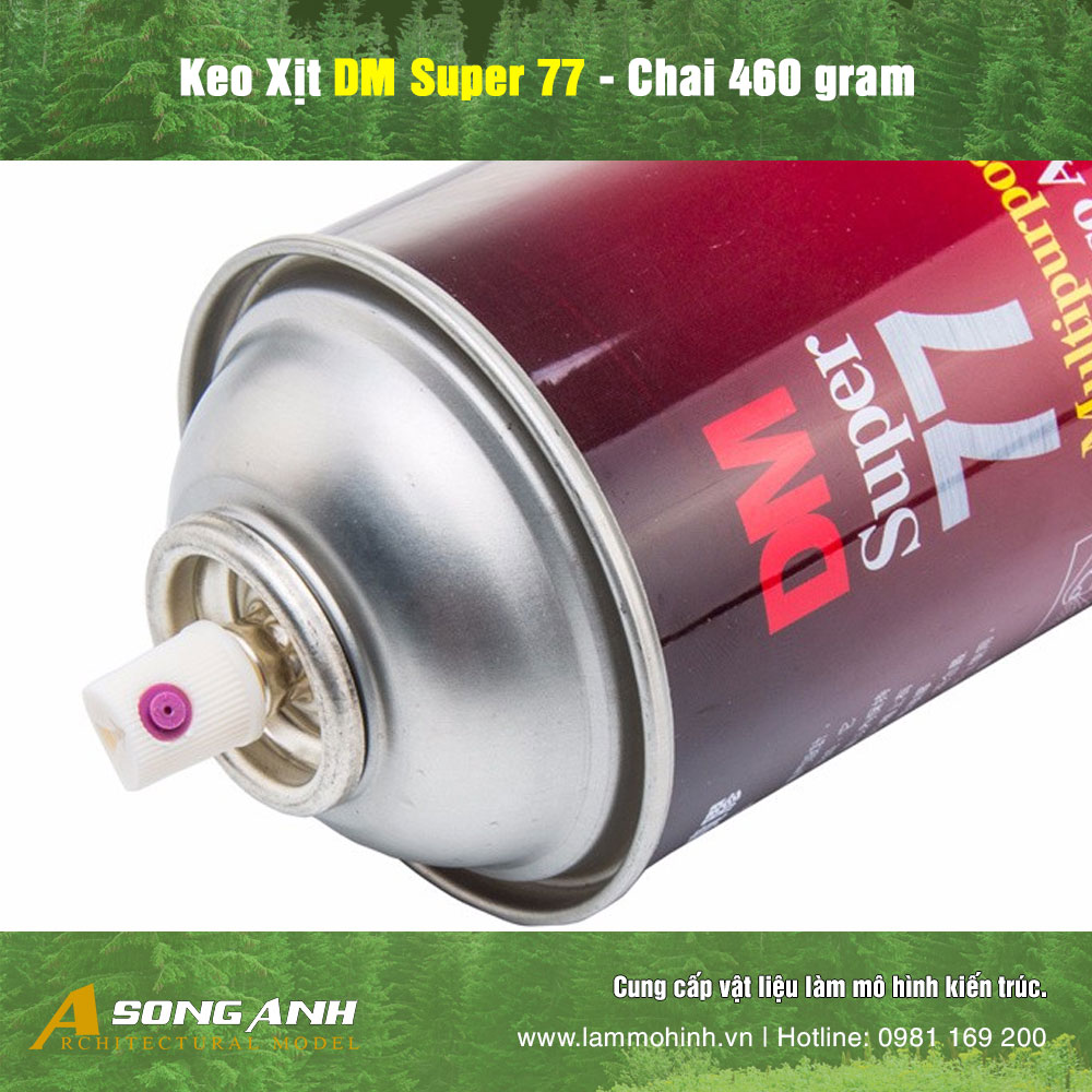 Keo xịt DM Super 77