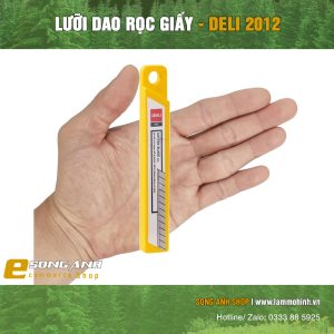 Lưỡi dao rọc giấy Deli 2012 - Ảnh 3