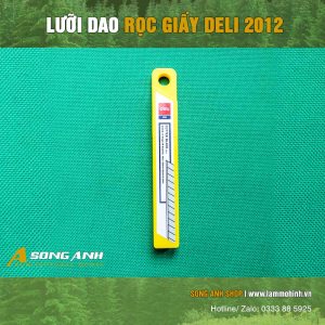 Lưỡi dao rọc giấy Deli 2012 - Ảnh 5