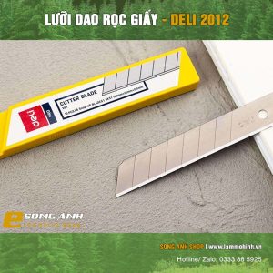 Alternative view of Lưỡi dao rọc giấy Deli 2012