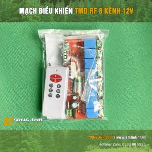 Bo mạch điều khiển TMD RF 8 kênh 12V (DA)