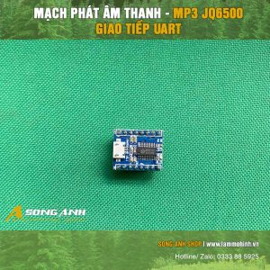 Mạch phát âm thanh MP3 JQ6500 giao tiếp UART