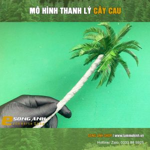 Cây cau mô hình | Hàng thanh lý mẫu 1