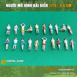 Người mô hình bãi biển | Nhiều tỉ lệ