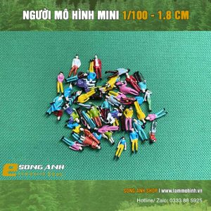 Người mô hình mini nhiều tỉ lệ cho sa bàn và đồ án kiến trúc - Ảnh 3