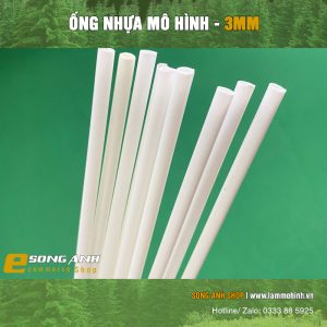 Ống nhựa mô hình tròn đặc
