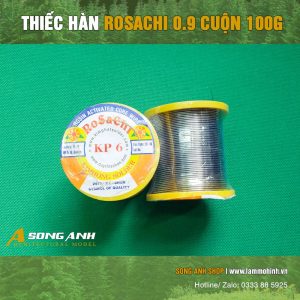 Thiếc hàn RoSaChi | Chì hàn mạch điện tử - Đèn LED