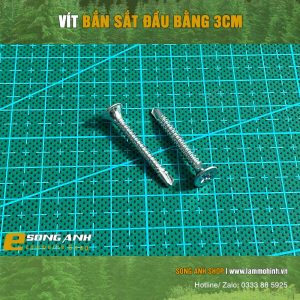 Vít bắn sắt đầu bằng | Nhiều loại