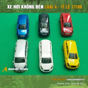 Xe hơi mô hình loại 4 - Nhiều tỉ lệ
